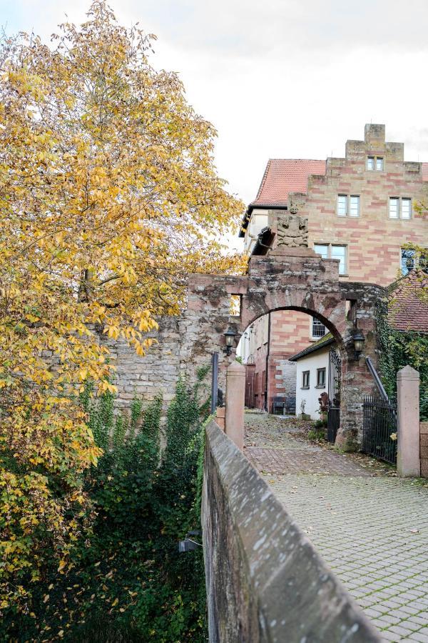 Eventlocation & Hotel Schloss Neuburg Obrigheim Eksteriør billede