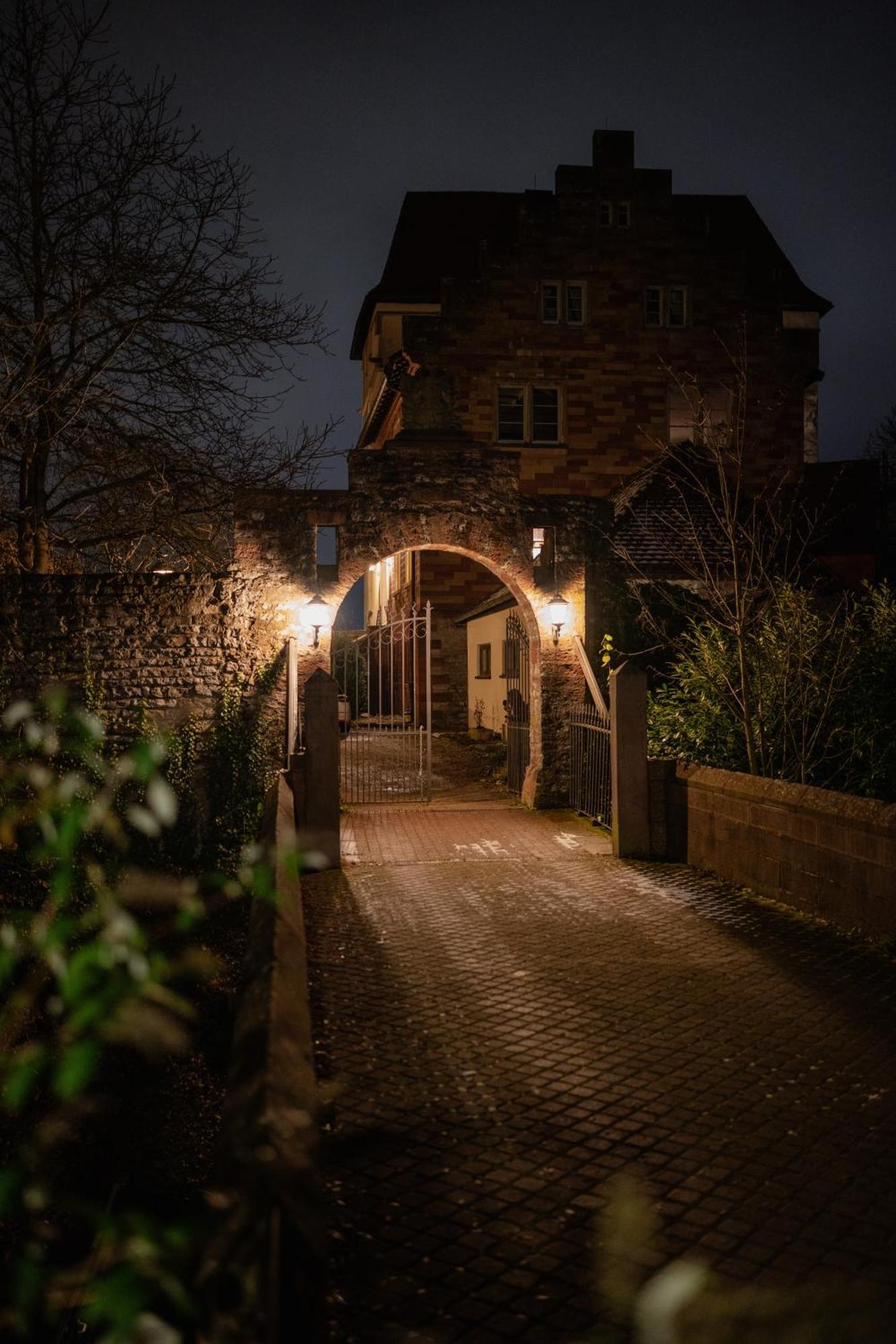 Eventlocation & Hotel Schloss Neuburg Obrigheim Eksteriør billede